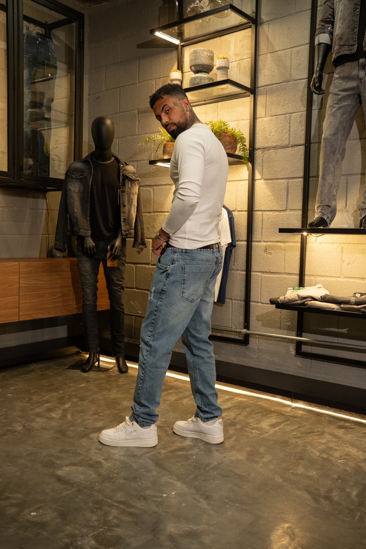 Calça Slim FBG